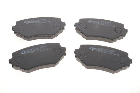 Тормозні (гальмівні) колодки icer 181319