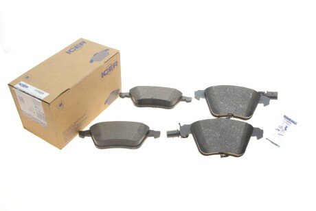 Тормозні (гальмівні) колодки icer 181531