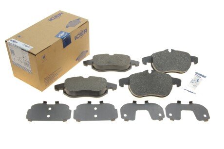 Тормозні (гальмівні) колодки icer 181536400