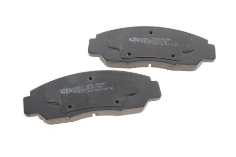 Тормозні (гальмівні) колодки icer 181543