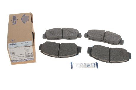 Тормозні (гальмівні) колодки icer 181543