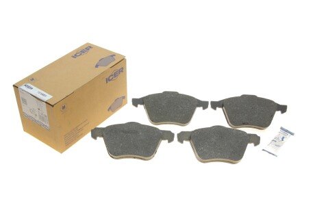 Тормозні (гальмівні) колодки icer 181551
