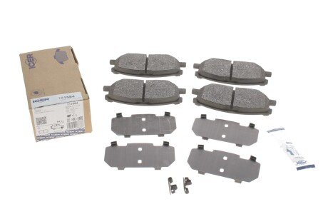 Тормозні (гальмівні) колодки icer 181584