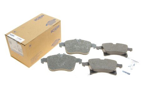 Тормозні (гальмівні) колодки icer 181592