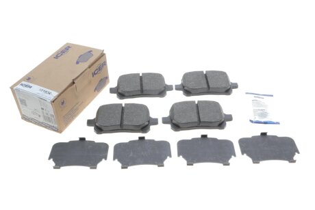 Тормозные колодки icer 181632