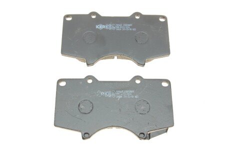 Тормозні (гальмівні) колодки icer 181665