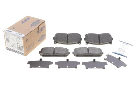 Тормозные колодки icer 181669