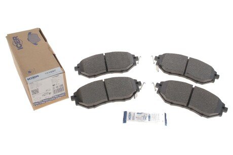 Тормозні (гальмівні) колодки icer 181697