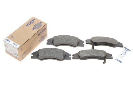 Тормозні (гальмівні) колодки icer 181708