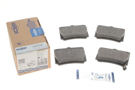 Тормозні (гальмівні) колодки icer 181719