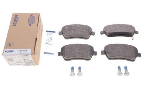 Тормозні (гальмівні) колодки icer 181748