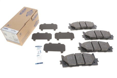 Тормозные колодки icer 181764