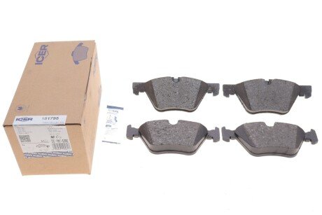 Тормозні (гальмівні) колодки icer 181795