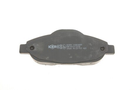 Тормозні (гальмівні) колодки icer 181851