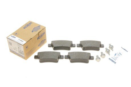 Тормозные колодки icer 181853