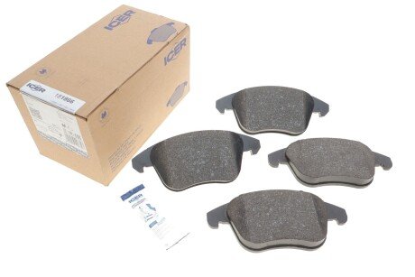 Тормозні (гальмівні) колодки icer 181866