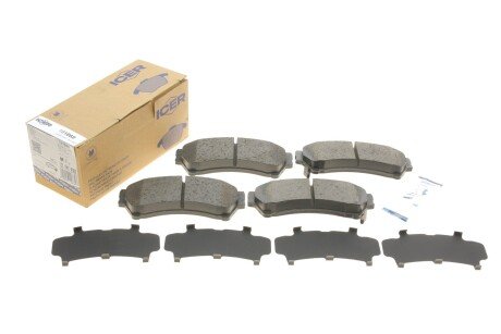 Тормозные колодки icer 181868