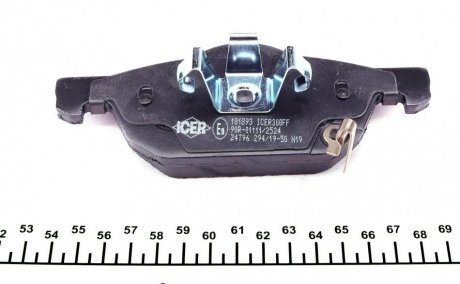 Тормозные колодки icer 181893