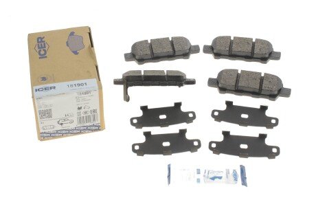 Тормозные колодки icer 181901