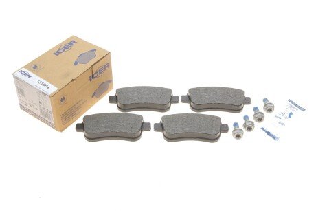 Тормозные колодки icer 181904