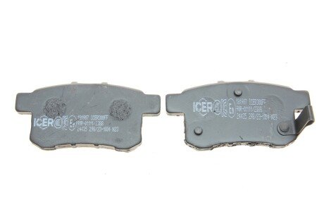 Тормозные колодки icer 181907