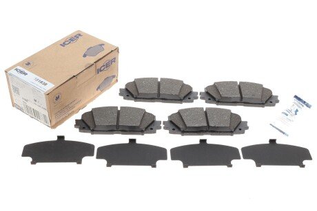Тормозные колодки icer 181938