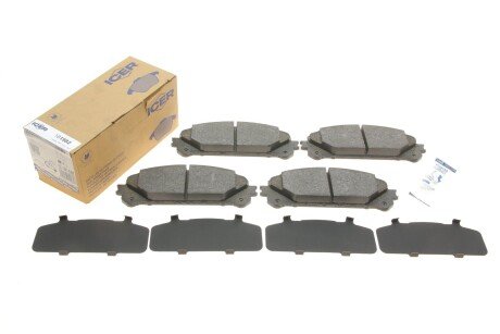 Тормозні (гальмівні) колодки icer 181982