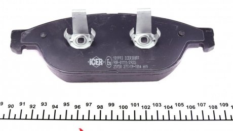 Тормозні (гальмівні) колодки icer 181993