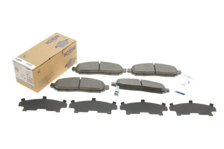 Тормозні (гальмівні) колодки icer 182003