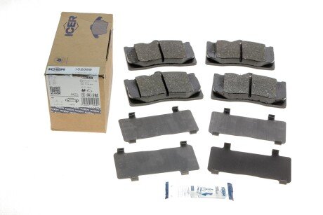 Тормозні (гальмівні) колодки icer 182059