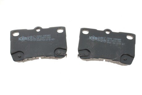 Тормозні (гальмівні) колодки icer 182060