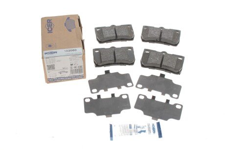 Тормозні (гальмівні) колодки icer 182060