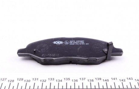 Тормозні (гальмівні) колодки icer 182074