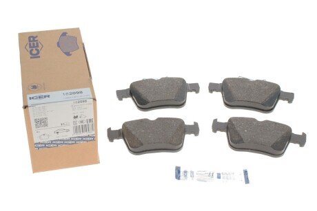 Тормозні (гальмівні) колодки icer 182098