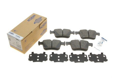 Тормозные колодки icer 182099