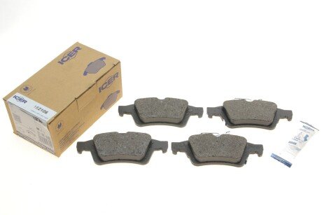 Тормозні (гальмівні) колодки icer 182106