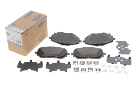 Тормозні (гальмівні) колодки icer 182129
