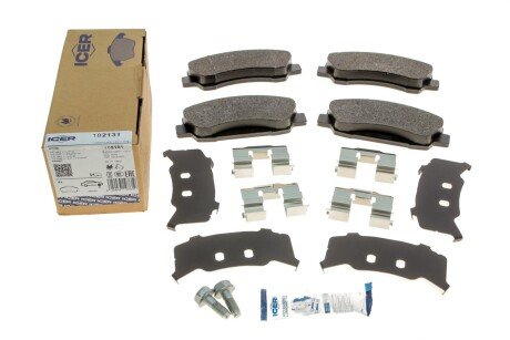 Тормозные колодки icer 182131