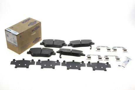 Тормозні (гальмівні) колодки icer 182136