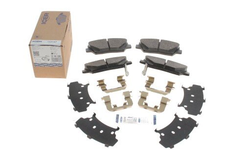 Тормозные колодки icer 182147