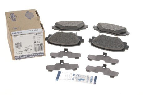 Тормозные колодки icer 182169