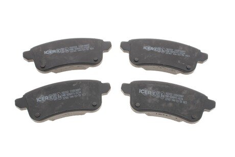 Тормозні (гальмівні) колодки icer 182222