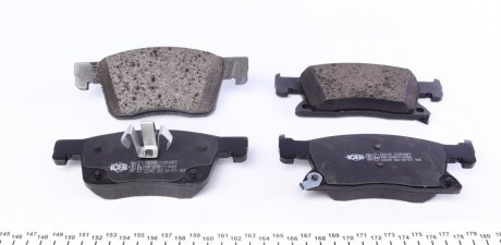 Тормозні (гальмівні) колодки icer 182245