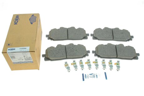 Тормозные колодки icer 182254
