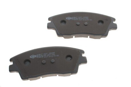 Тормозные колодки icer 182277