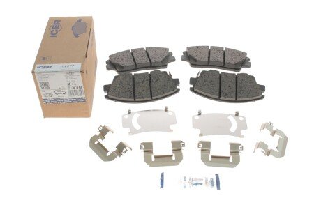 Тормозные колодки icer 182277