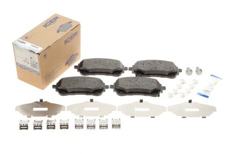 Тормозные колодки icer 182372