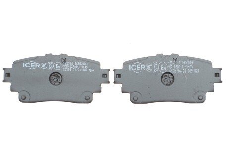 Тормозные колодки icer 182376