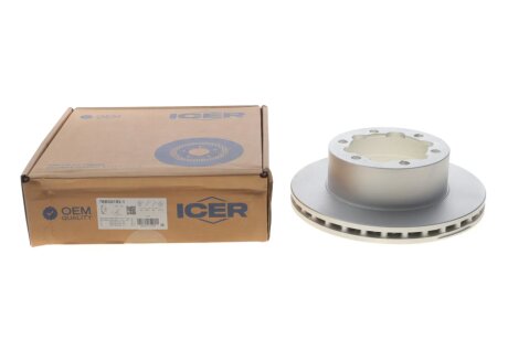 Вентильований гальмівний диск icer 78BD01921