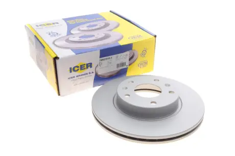 Вентилируемый тормозной диск icer 78BD1010-2